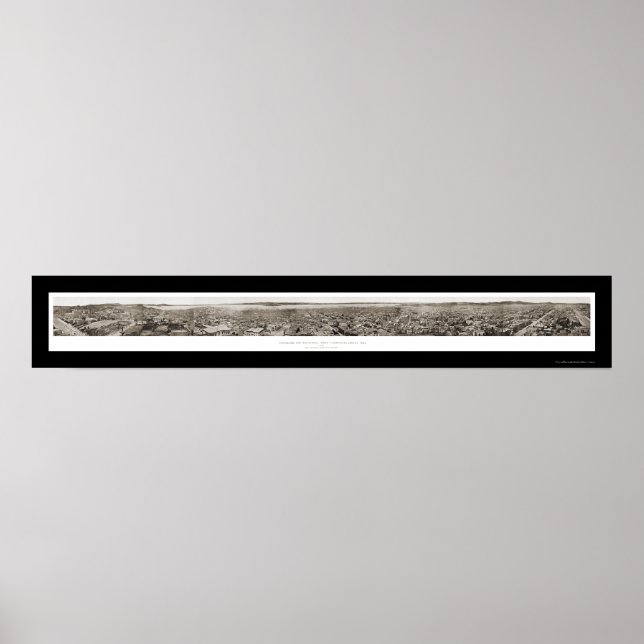 Early San Francisco Photo 1877 Poster (Front)