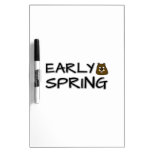 Early Spring Dry Erase Board