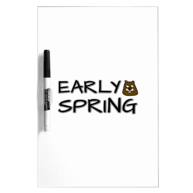 Early Spring Dry Erase Board (Front)