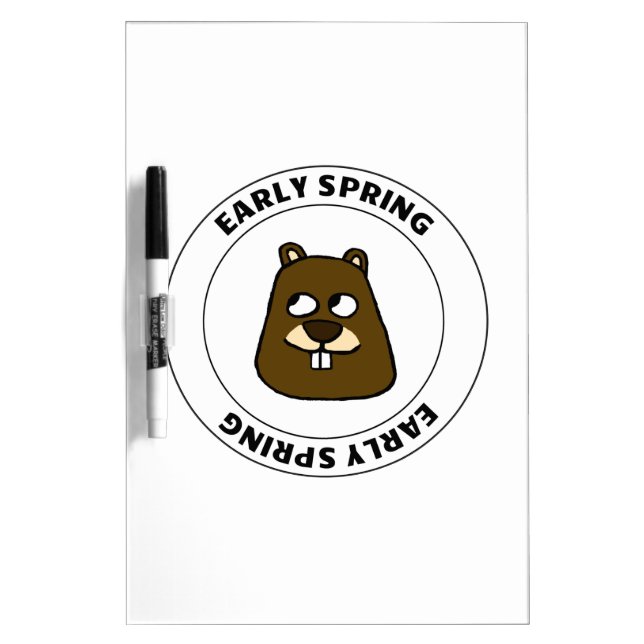 Early Spring Dry Erase Board (Front)