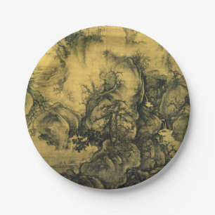 Early Spring & Guo Xi - Chinese Art/imperial China Paper Plates