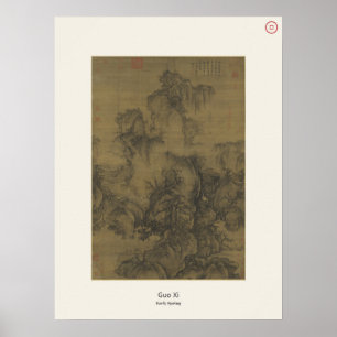 Early Spring - Guo Xi, Song Dynasty Poster