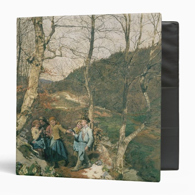 Early Spring in the Vienna Woods Binder (Front/Inside)