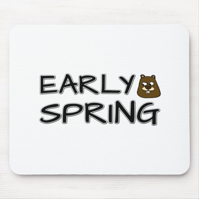 Early Spring Mouse Pad (Front)