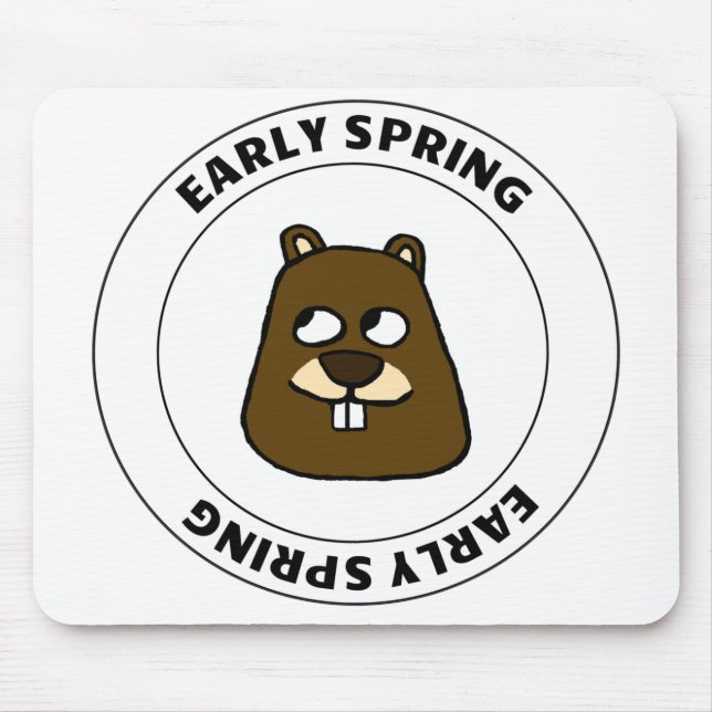 Early Spring Mouse Pad (Front)