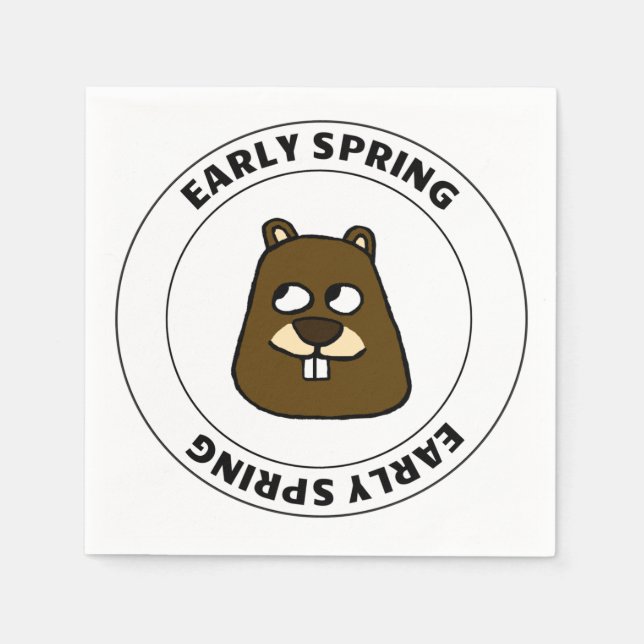 Early Spring Napkins (Front)