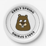 Early Spring Paper Plates