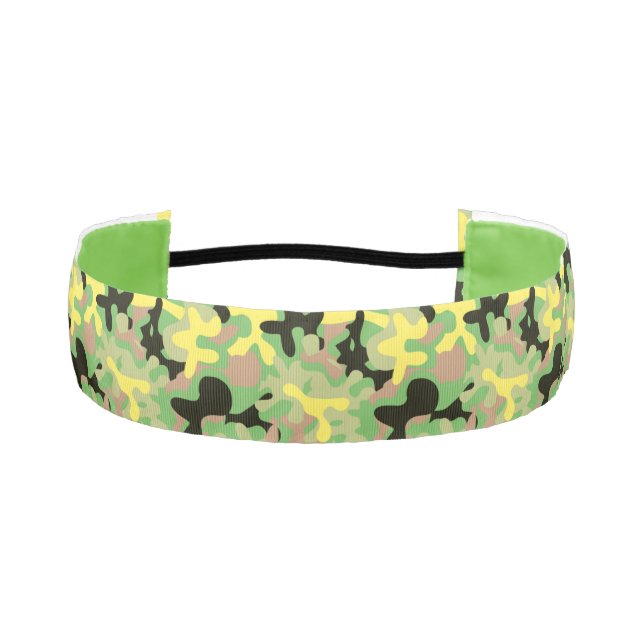 Early Spring Signature Camo Athletic Headband (Front)