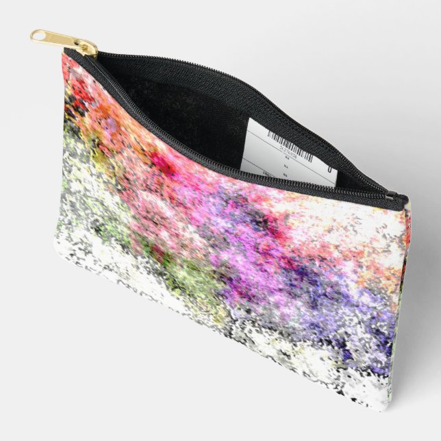 "Early Spring" (Small) Print Accessory Pouch (Open)