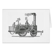 Early Steam Locomotive (Front Horizontal)
