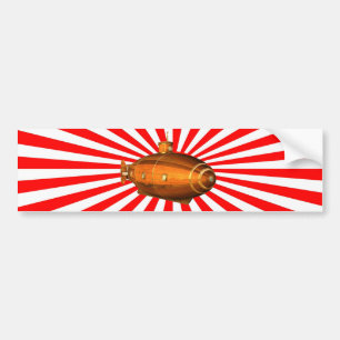 early submarine bumper sticker