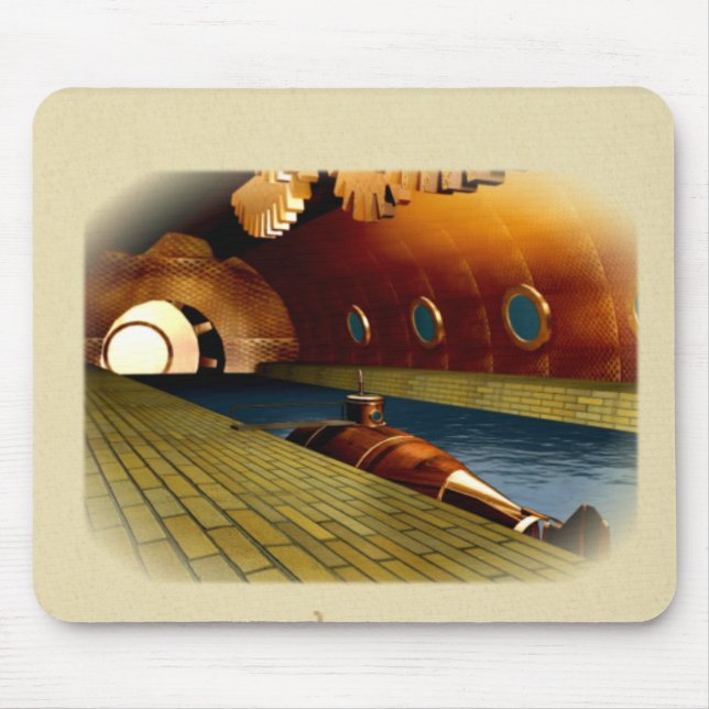 early submarine mouse pad (Front)