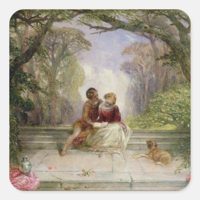 Early Summer Square Sticker (Front)