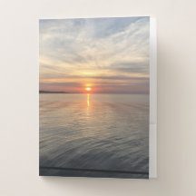 Early Sunset pocket folder