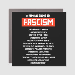 Early Warning Signs of Fascism
