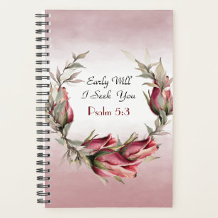 Early Will I Rise Watercolor Business Planner