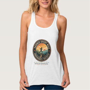 Earn Every Mile Endurance Trail Runner Retro Tee