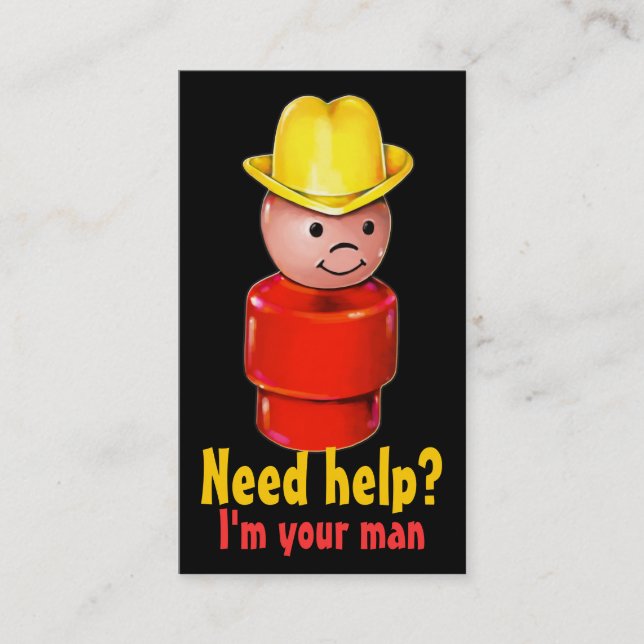 Earn Extra Money Handyman Electrician Painter Business Card (Front)