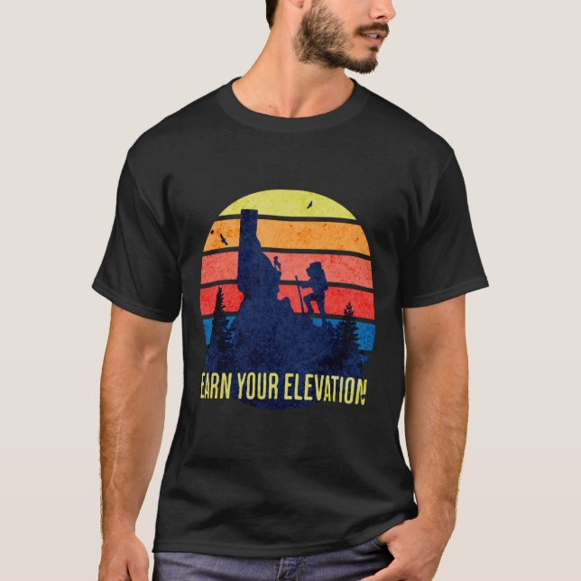 Earn Your Elevation T-Shirt (Front)