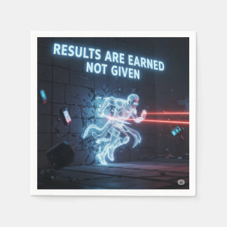 Earned Threads: The Grind is Real Napkins