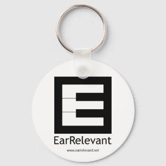 EarRelevant Button Keychain