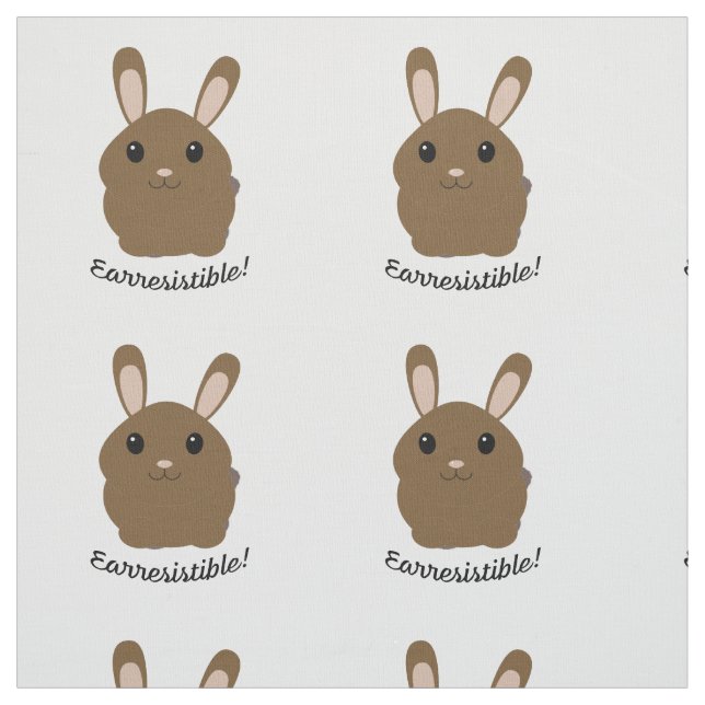 Earresistible Bunny Fabric (Swatch)