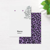 Earring Card Blank/ tattoo and leapord (Desk)