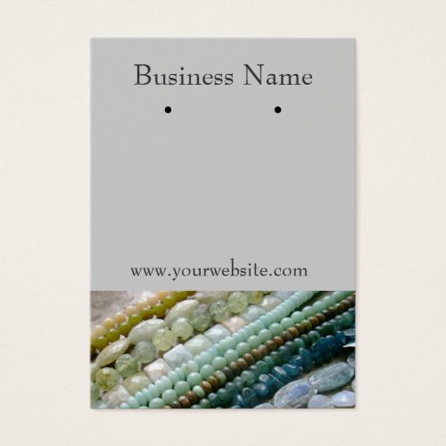 Earring Cards Business Card Templates