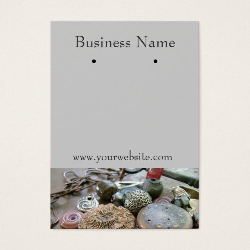 Earring Cards Business Card Templates