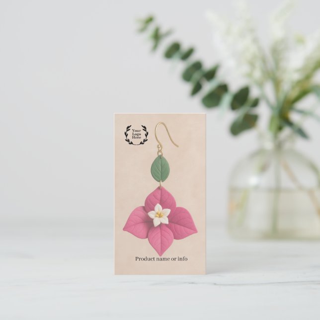 Earring Display Card |colorful Jewelery Display (Standing Front)