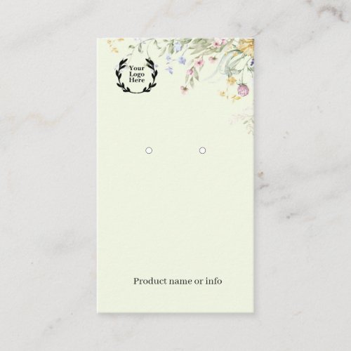 Earring Display Card | Jewelery Display