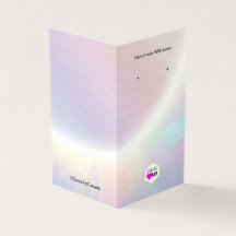 Earring Display Card with Your Logo