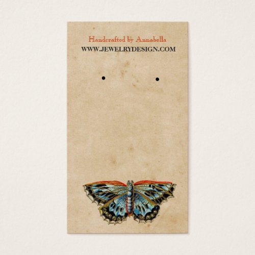 Earring Holder Business Cards
