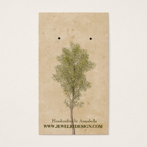 Earring Holder Business Card Templates