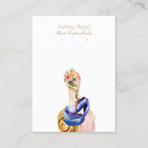 Earring Jewelry Display Card/business card