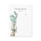 Earring Jewelry Display Card • Flowering Cactus