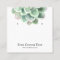 Earring Jewelry Display Card • Succulent Flower