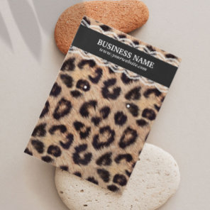 Earring Jewelry Display Modern Leopard Print
