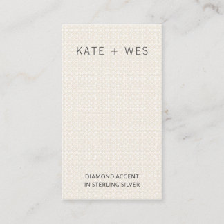 Earring & Necklace Set Jewelry Patterned Card