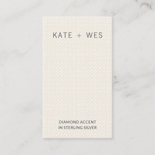 Earring & Necklace Set Jewelry Patterned Card