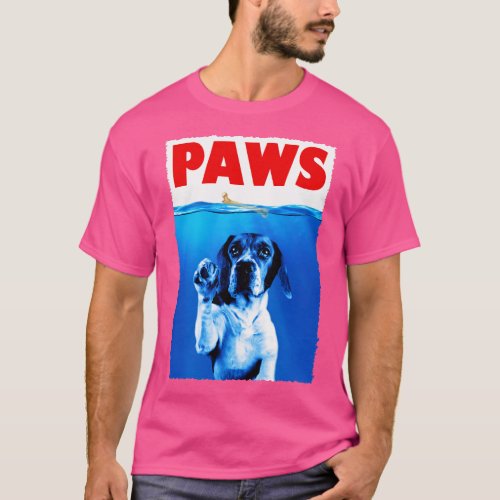 Ears of Elegance Basset Hound PAWS Urban Canine Co T_Shirt