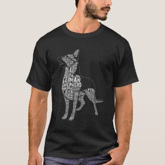 Ears Up System Armed German Shepherd Gift T-Shirt