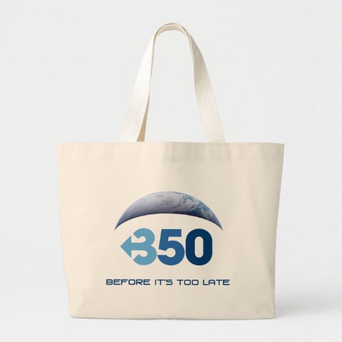 Earth 350 large tote bag