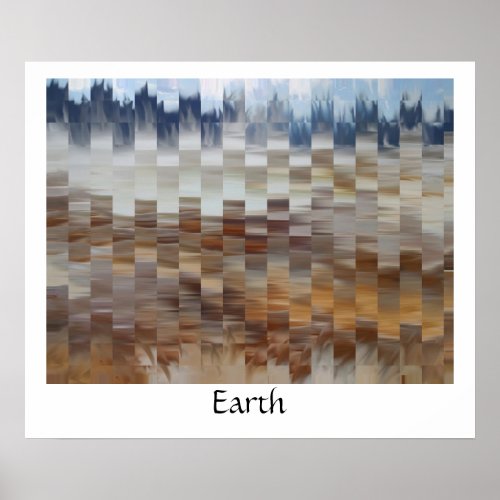 Earth _ Abstract Poster