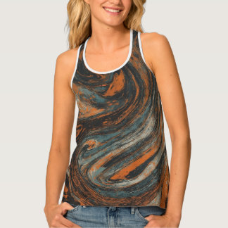 Earth Abstraction Tank Top