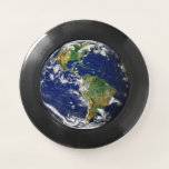 Earth - America - Black - Wham-o Frisbee at Zazzle