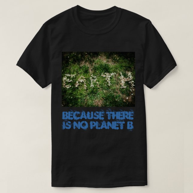 Earth and Climate Change T-Shirt (Design Front)