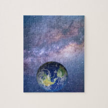 Earth and Galaxy - Picture puzzle