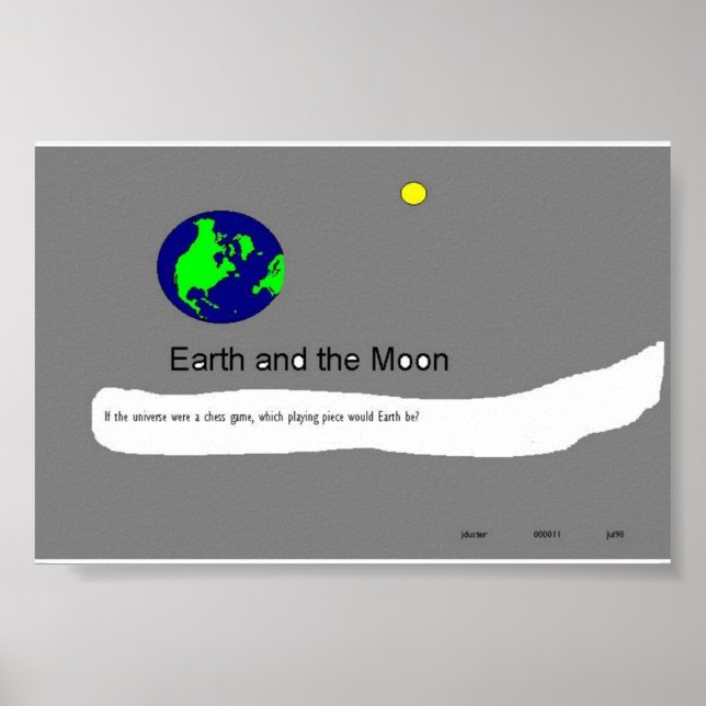Earth and Moon #11 Poster (Front)
