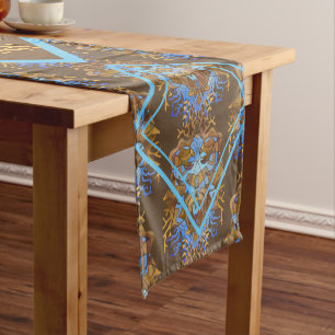 Earth and Sky Mandala Short Table Runner